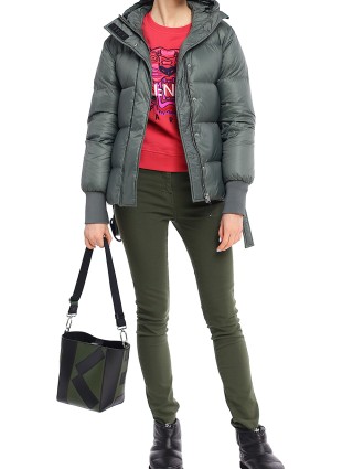 Зелёная сумка KENZO: фото 3 - Invogue